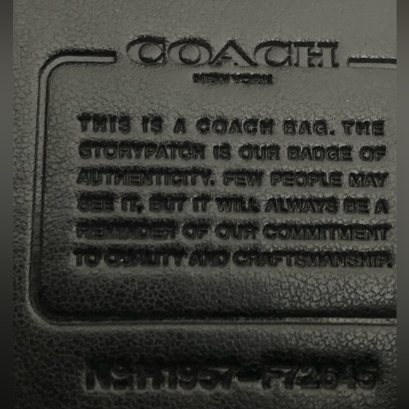 Nwt Coach elle backpack black- RARE! - Picture 3 of 5